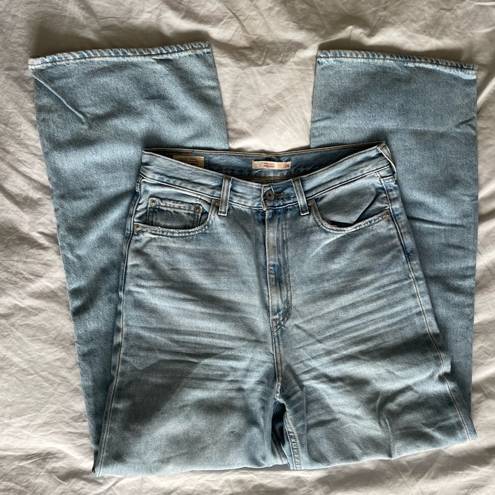 Levi's Light Blue Flare Jeans